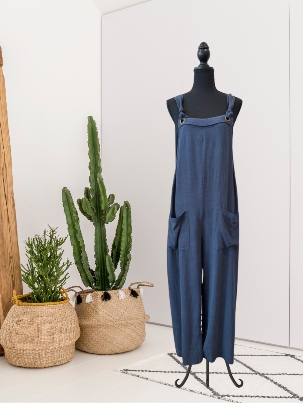 Natural Life Carly Adjustable Strap Casual Jumpsuit